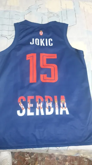 Camiseta FIBA Serbia Nike Talla 15