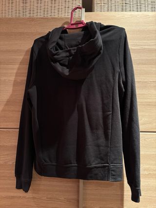 Sudadera Nike Negra con Cremallera