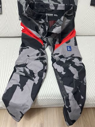 Conjunto Alpinestars Camuflaje Moto talla L/32