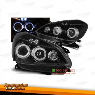 FAROS CON OJOS DE ANGEL RENAULT CLIO 3 05-09 FOND