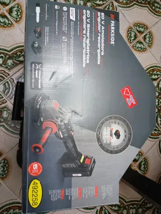 Amoladora Angular Parkside 20V Recargable