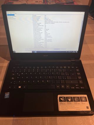 Portátil Acer Aspire E5-471 Intel Core i3
