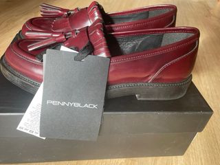 Mocasines Pennyblack mujer burdeos