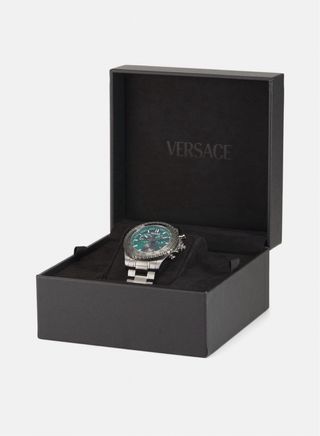 Reloj Versace Cronógrafo Esfera Verde