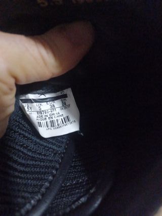 Nike Air Jordan Deportivas Negras Rojas