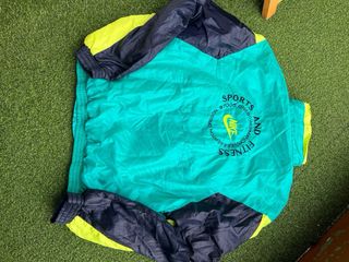 Conjunto Nike Vintage 90s Teal/Amarillo