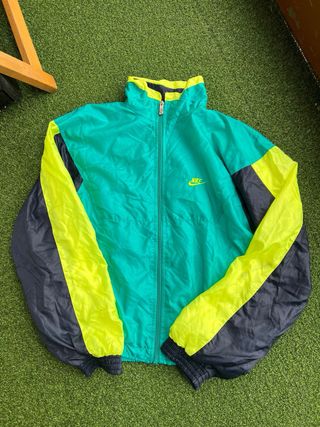 Conjunto Nike Vintage 90s Teal/Amarillo