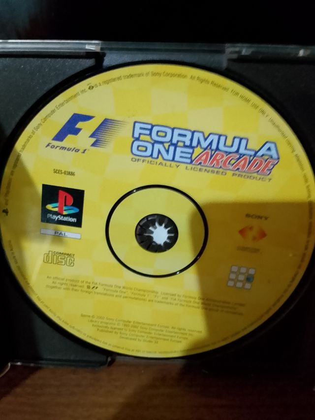 PlayStation 1 - Formula One Arcade & Warzone 2100