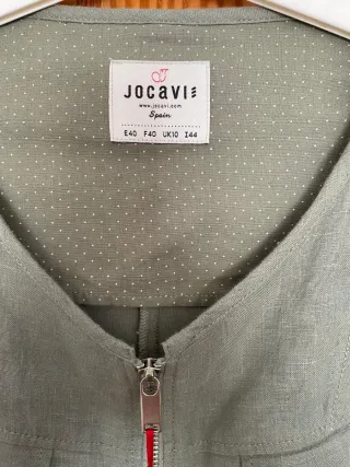 Chaqueta Jocavi verde militar talla 40 nueva con e