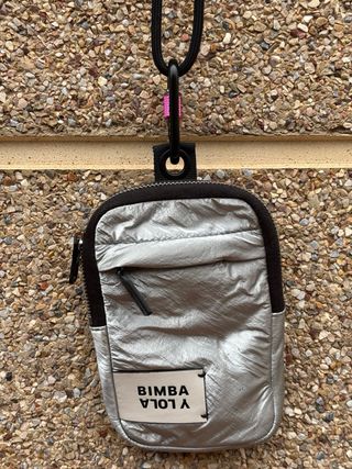 Bimba y Lola Cartera Móvil y Tarjetas Plata