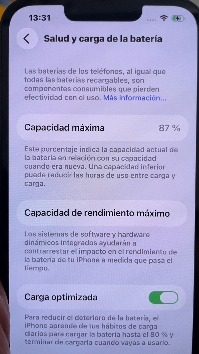 iPhone 13 Verde 128GB A2633 Clase B