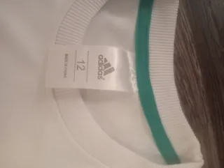 Chándal Adidas Blanco y Negro,talla 12