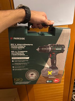 Taladro Atornillador Parkside 20V