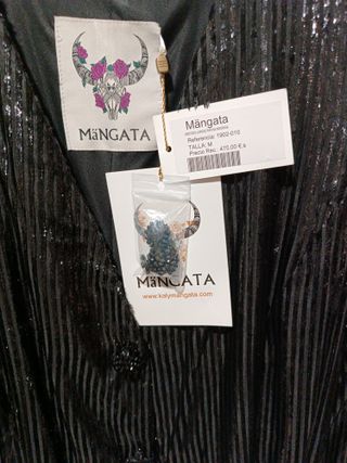 Vestido fiesta Mangata Talla M sin estrenar