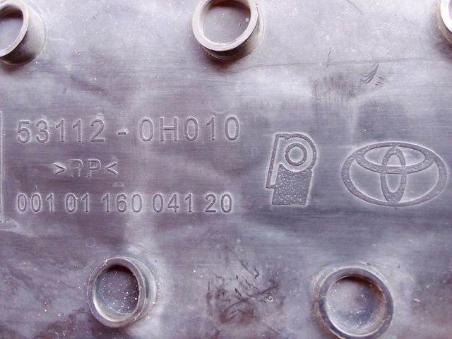 Mascherina paraurti inferiore Toyota Aygo