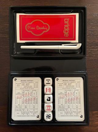 Set Bridge Pierre Cardin Paris vintage completo