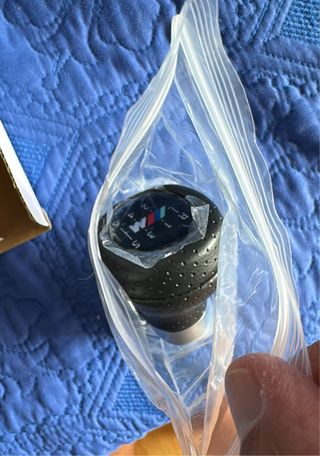 Pomo M BMW E90 E91 E92 E93 Cuero Perforado