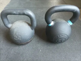 Mancuernas CrossFit 24kg y 28kg