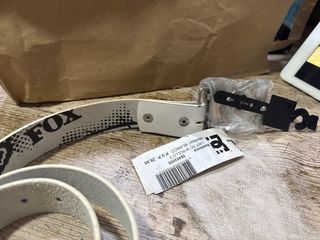 Cinturón DC Shoes Blanco Talla M