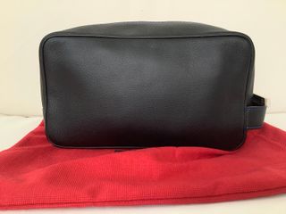 Neceser Carolina Herrera Negro con Rojo