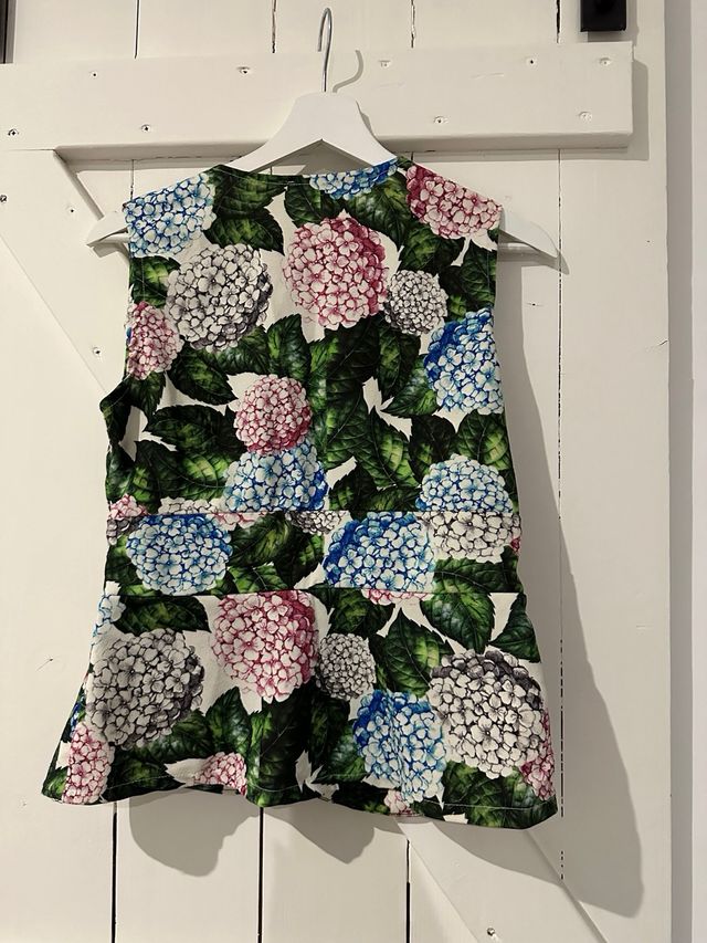 Camiseta Flores Talla M-L