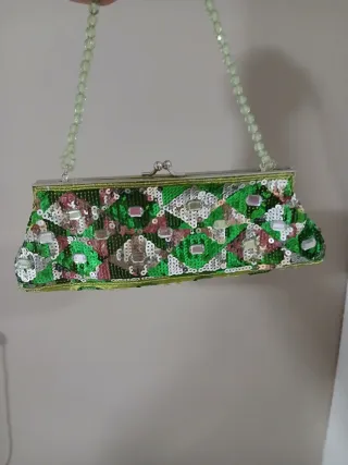 Bolso de mano fiesta lentejuelas