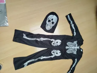 Disfraz Halloween Esqueleto Talla 5-6 años.
