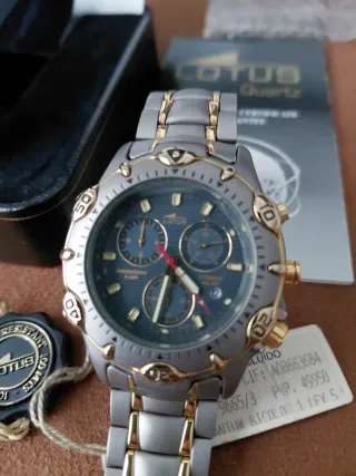 Reloj Lotus Cronógrafo 9665/3 Titanio