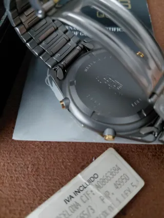 Reloj Lotus Cronógrafo 9665/3 Titanio
