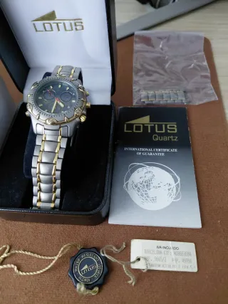 Reloj Lotus Cronógrafo 9665/3 Titanio