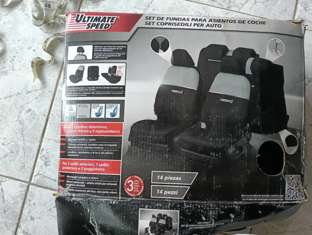 Fundas Asientos Coche Ultimate Speed Set