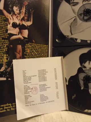 Madonna The Girlie Show CD Box Live London 93