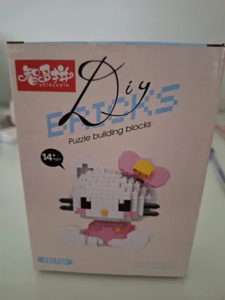 Bloques de Construcción Hello Kitty DIY