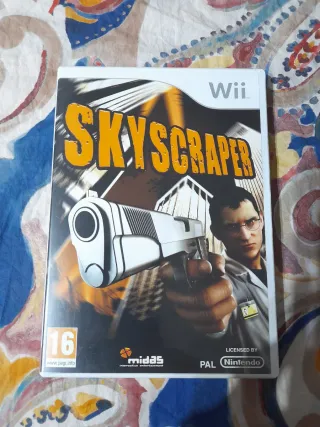 COMO NUEVO. Juego Wii Skyscraper