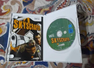 COMO NUEVO. Juego Wii Skyscraper