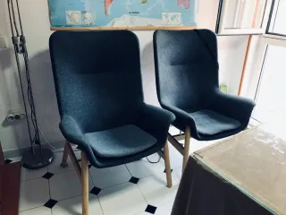 2 poltrone VEDBO IKEA quasi nuove da 150 ciascuna