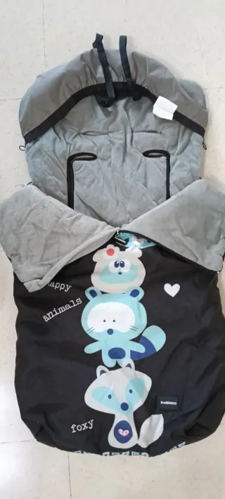 Saco para silla de paseo con animales