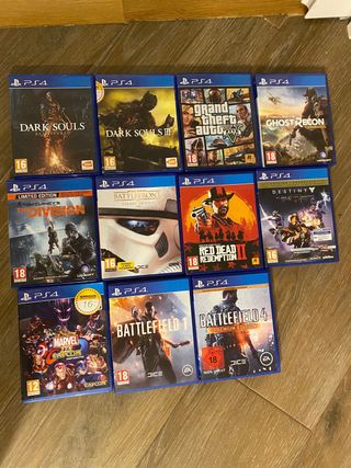 PS4 Darth Vader + 2 mandos + 11 juegos