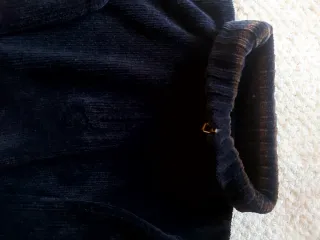 Maglione Uomo Nero Cotone e Cachemire XL