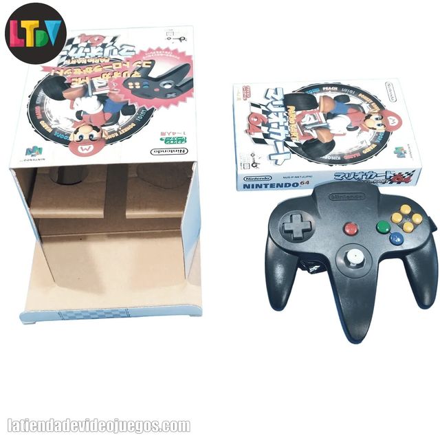 Mario Kart 64 Nintendo 64 Caja y Mando
