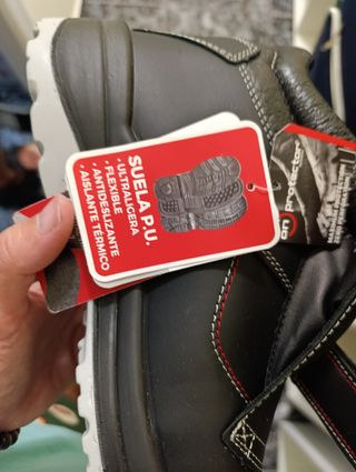 Zapatos botín de trabajo 