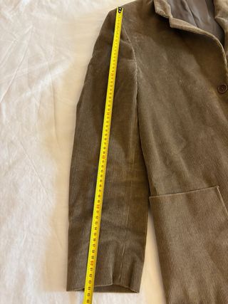 Americana pana marrón Zara T48
