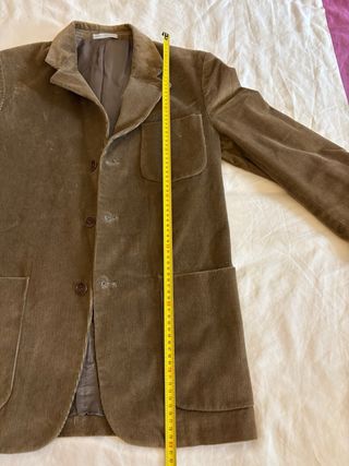 Americana pana marrón Zara T48