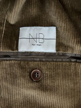 Americana pana marrón Zara T48