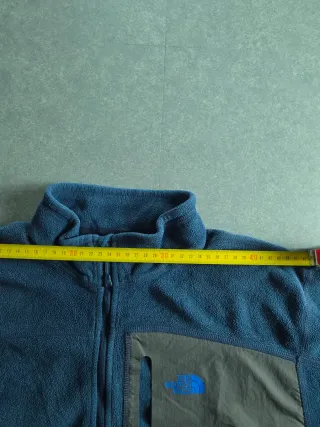 The North Face Pile Uomo Blu Grigio 1/4 Zip