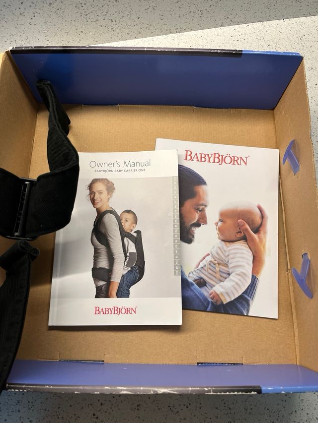 Marsupio Baby Björn ONE Nero