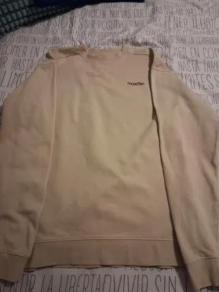 Sudadera beige Fooga Plan