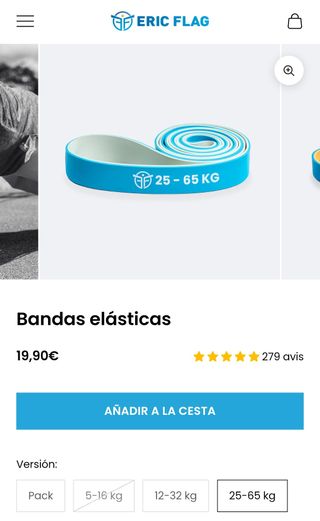 Banda elástica 25-65kg