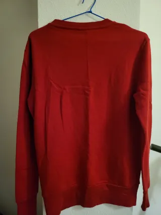 Sudadera Rick & Morty Hombre Talla XS Roja