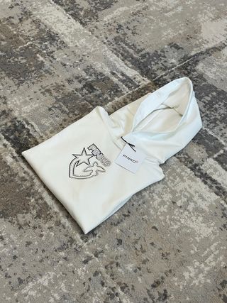 Felpa Pinko Up bianca taglia M